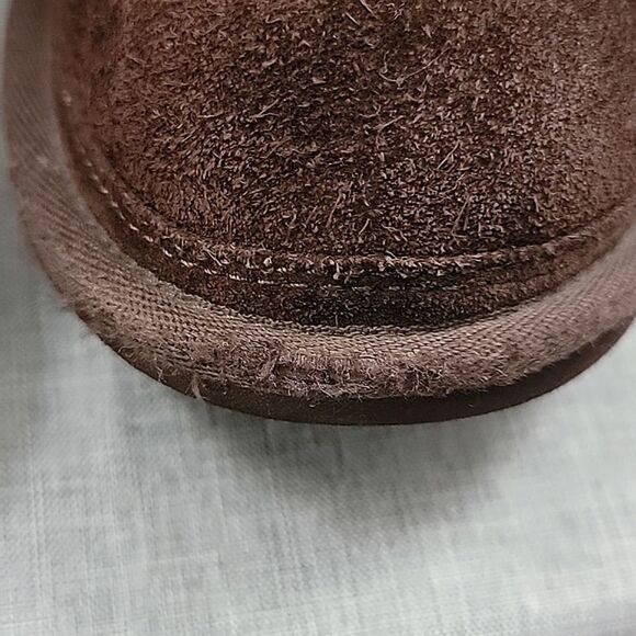 UGG Men's Neumel Classic sheep fur Suede Leather Boots Brown Sz 9 - Picture 3 of 11